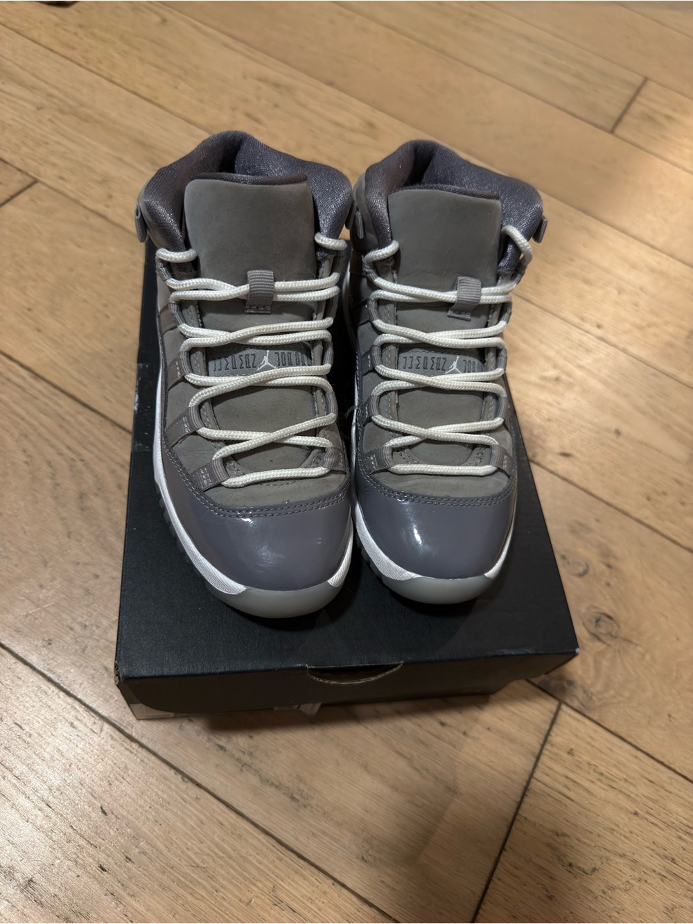 Kids Jordan cool grey 11